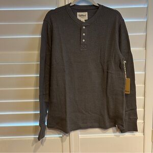 UpWest Long Sleeved Thermal Shirt Grey Size M